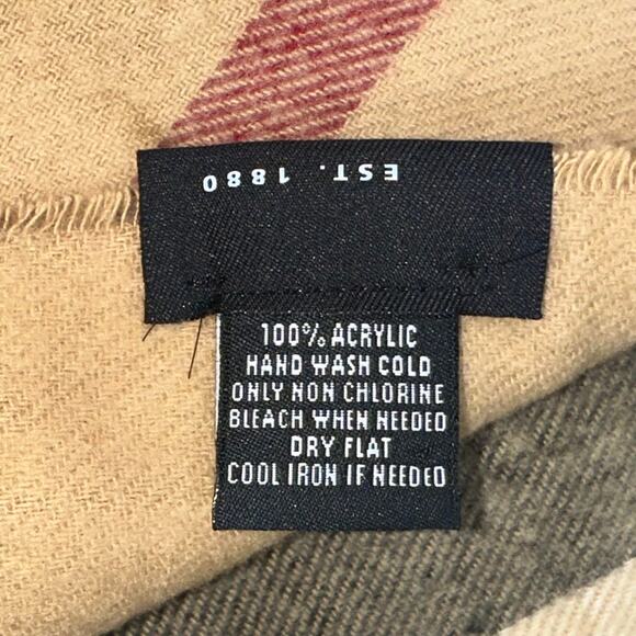 Fraas Plaid Classic Fringe Rectangle Scarf - Picture 8 of 10